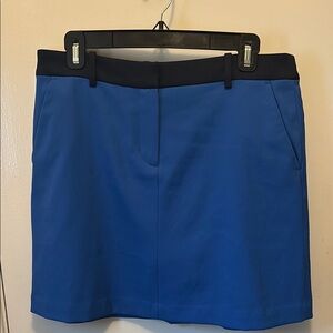 Tory Sport Blue Pencil Skirt medium built in shorts